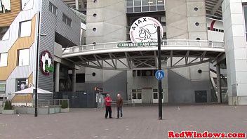 Real Euro Slut Pounded By A Tourist