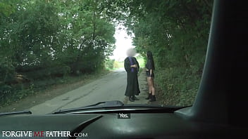Forgive Me Father Rock Chick With Big Tits Fucked By 3 Big Cocks In Filthy Rough Hardcore Scene Ending With Orgasm Squirt Juice Dripping Down Her Leg