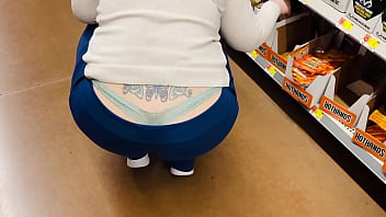 Fat Booty Wedgie At Store