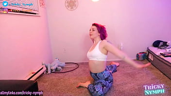 Sensual Yoga With Tricky Nymph