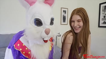 StepMom And StepDaughter Tricked Into Fucking StepSon On Easter