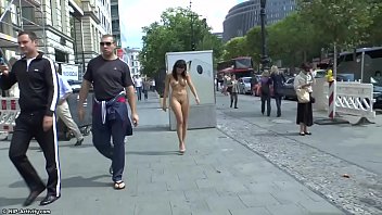 Crazy Babe Billy Naked In Public