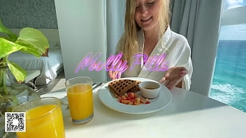 Big Boobs Blonde Gets Pussy Pounded Hard On Vacation Molly Pills POV 4K