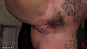 Tattooed Hairy Pussy Slut Whipped