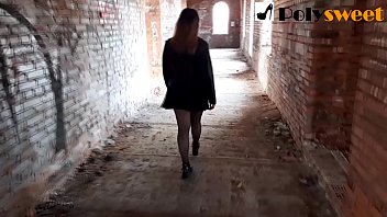 Fucked Her Bf In An Abandoned Building Pegging