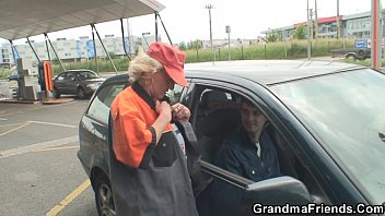 They Pick Up Her From Gas Station And Fuck In The Fields