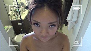 Morning Blowjob In My Bathroom Asian Pov