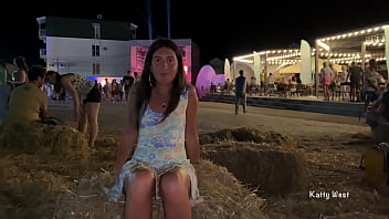 Shameless Girl Took Off Her Panties In Public