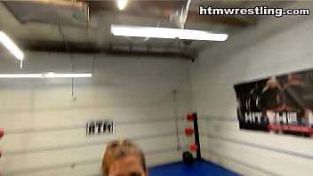 Topless POV Boxing Female Fighter